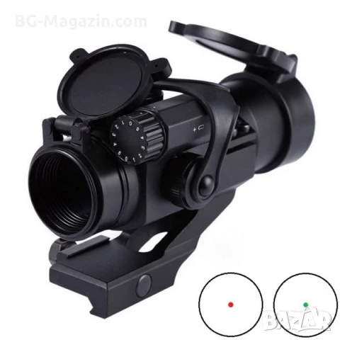 Тактически бързомер Beileshi RD30D прицел мерник за въздушна пушка лов еърсофт бързомерец прицел, снимка 9 - Оборудване и аксесоари за оръжия - 51051423