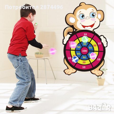 3836 Дартс за деца летящи топчета, снимка 7 - Други - 39890830