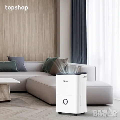 Нов Смарт Влагоабсорбатор Midea DF-20DEN7-WF (20L/24h, за помещения до 40m², Wi-Fi, 3L Резервоар)  , снимка 7 - Влагоабсорбатори и влагоуловители - 55930320
