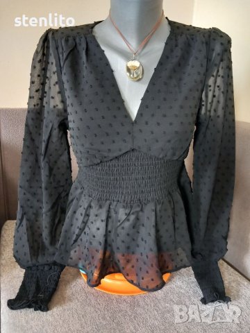Нова дамска блуза Amisu, снимка 2 - Блузи с дълъг ръкав и пуловери - 42055885