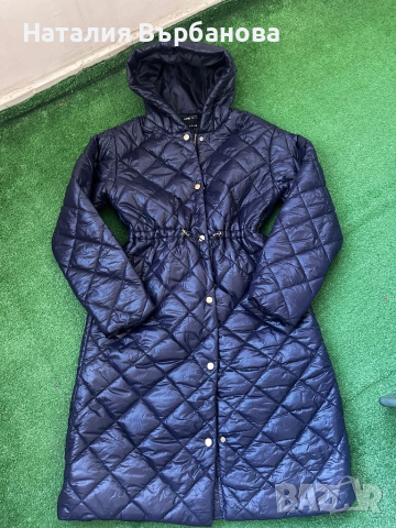 Дълго зимно яке с качулка