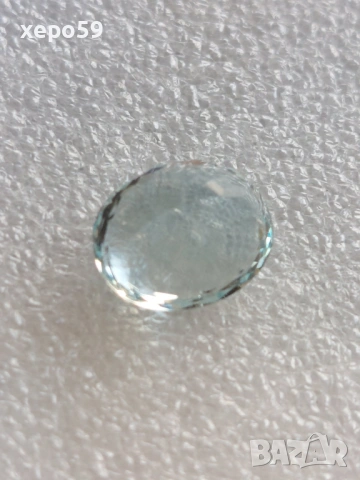 Два натурални камъка аквамарин,големият е 6 карата,малкият 4,50 карата, снимка 15 - Пръстени - 53129536