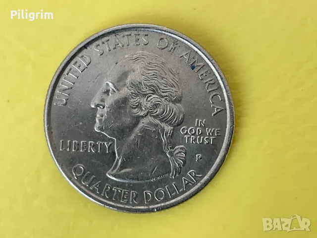 САЩ 25 цента 1999 г. (Р), Delaware., снимка 2 - Нумизматика и бонистика - 55725958