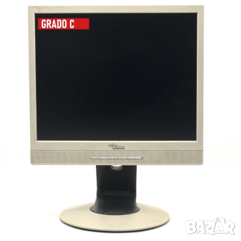 СПЕШНО [8лв] 🖥️ ScenicView P17-2 • 17" (5:4) • с дупка / евтин / с въртяща VESA 90° 100×100 стойка, снимка 3 - Монитори - 51651455