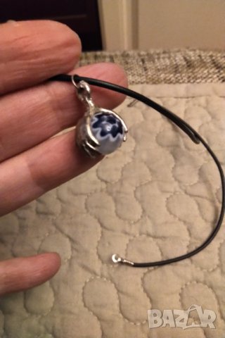  Ръчно изработено сребърно колие РАЗПРОДАЖБА, снимка 6 - Колиета, медальони, синджири - 35010495