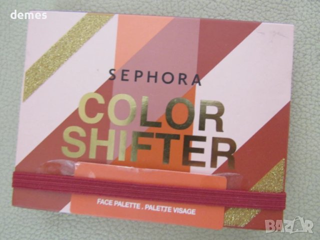 Палитра Sephora color shifter face palette, нова, неотваряна, снимка 2 - Декоративна козметика - 51267527