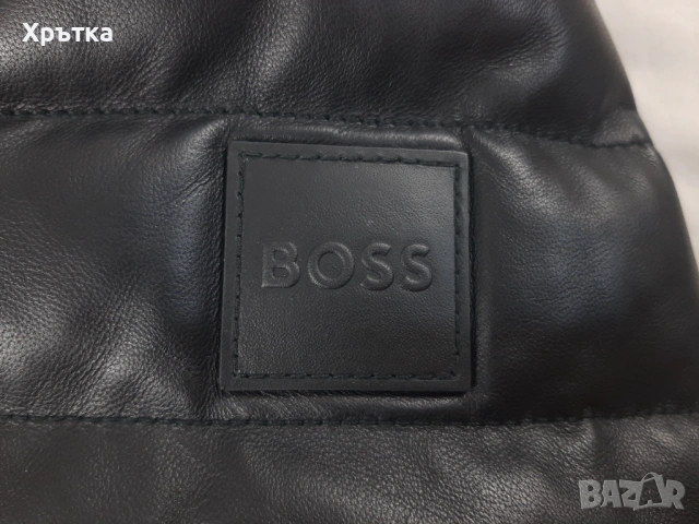 Hugo Boss John In - Оригинално мъжко кожено яке размер 50, 52, снимка 9 - Якета - 53298342