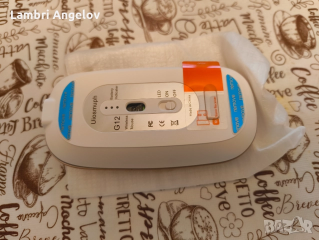 Безжична мишка, снимка 3 - Клавиатури и мишки - 52844248