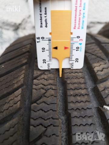 Зимни гуми 195/55/16 DОТ1924 (ново) 8мм протектор, снимка 4 - Гуми и джанти - 51838021