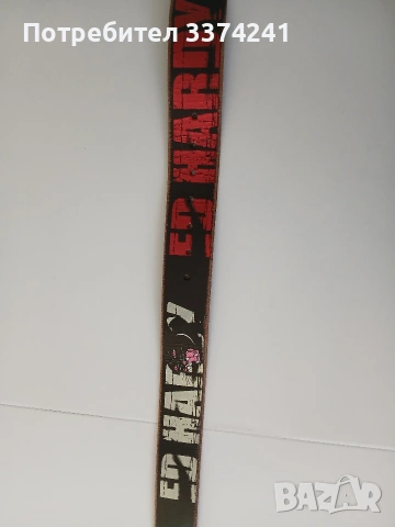 Кожен колан Ed Hardy унисекс, снимка 6 - Колани - 54105438