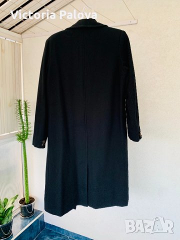 Красиво модерно черно палто, снимка 5 - Палта, манта - 34278606