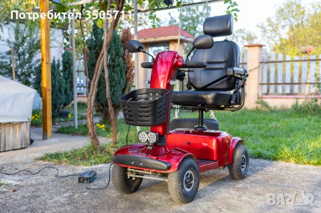Електрическа четириколка, снимка 2 - Инвалидни скутери - 51286338