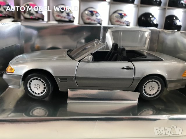 REVELL метална колекционерска количка MERCEDES SL500 1991г. 1:18, снимка 2 - Колекции - 40120980