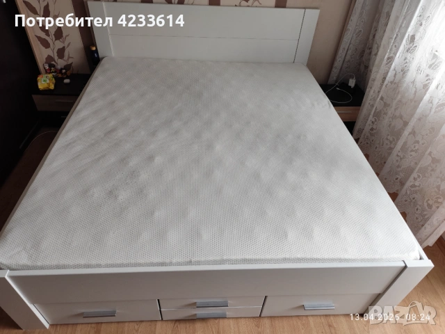 Спалня 180/200 с матрак 