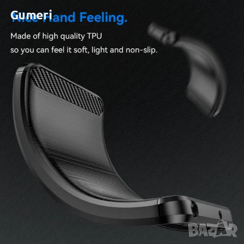 Honor Magic7 Pro 5G Противоударен Силиконов Гръб Карбон , снимка 5 - Калъфи, кейсове - 49750018