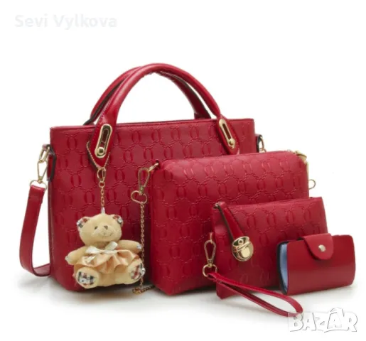 Делова чанта със стилно мече BAG16, снимка 3 - Чанти - 49667293