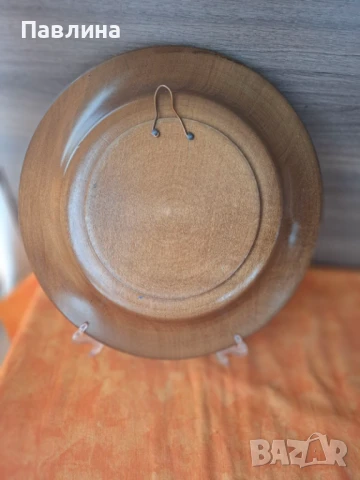 Чиния за стена от дърво, снимка 8 - Други - 51222102