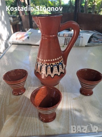 керамичен ракиен сервиз