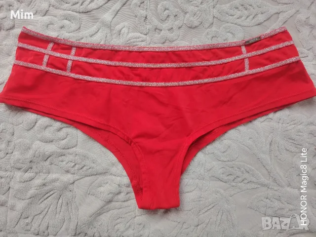 Sapph XL /2XL Червена еластична бикина, снимка 5 - Бельо - 56549168
