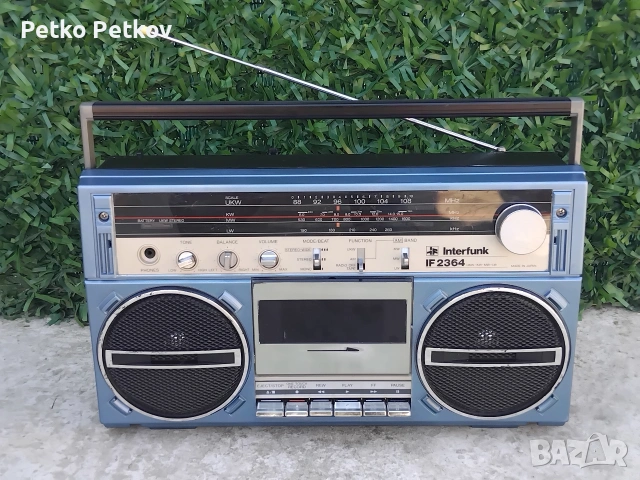 Продавам Касетофон във добро състояние.( INTERFUNK IF-2364 JAPAN) 