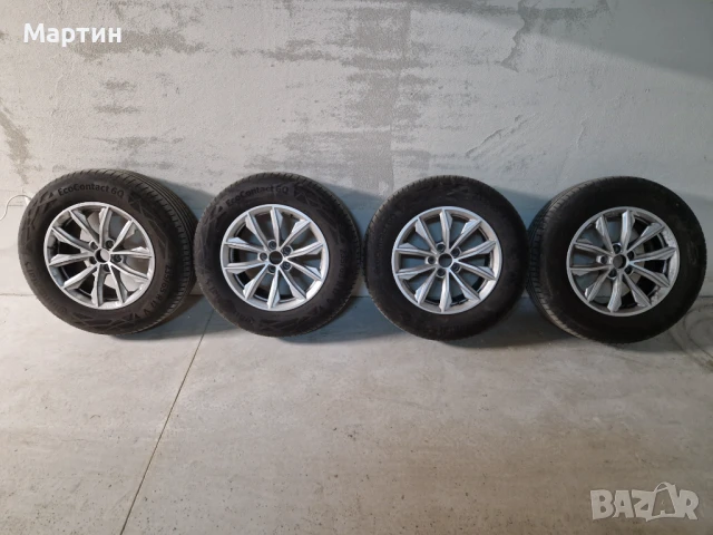 CONTINENTAL ECOCONTACT 6Q 235/65 R17 с джанти на АУДИ