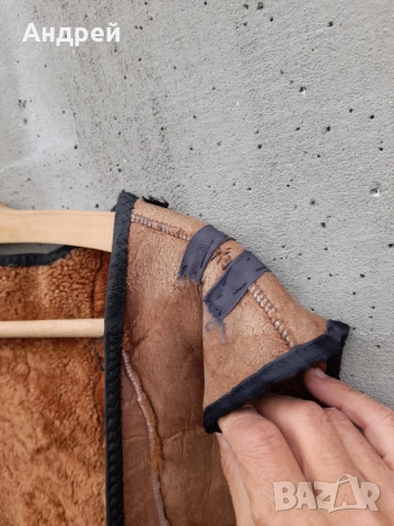 Стара кожена подплата от естествена кожа #3, снимка 6 - Други ценни предмети - 52949304