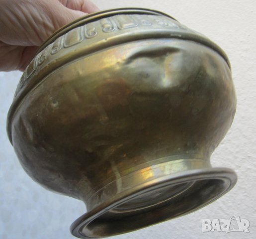 Кутии - голяма и малка: съд с капак, красива стара кръгла кутия, мед, метал метална, снимка 8 - Други - 31805137