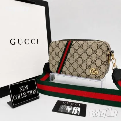 Gucci Нова Кожена Дамска Чанта Гучи Различни Цветове 