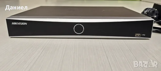 4 портов PoE 4K NVR Hikvision AcuSense DS-7604NXI-K1/4P с 1TB HDD, снимка 3 - Комплекти за видеонаблюдение - 56044857