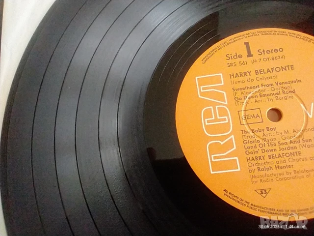 
📀 Harry Belafonte – Jump Up Calypso (винил, RCA Victor)
, снимка 7 - Грамофонни плочи - 50848064