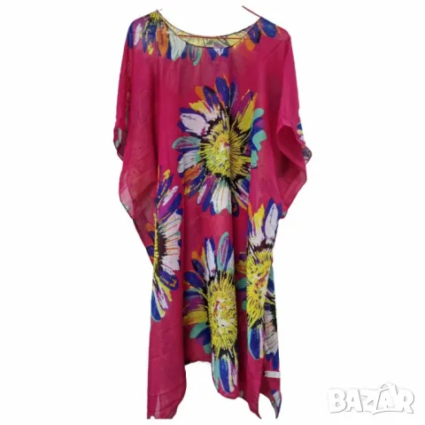 Плажна туника 90x90 – Перфектният избор за стил и комфорт през лятото, снимка 5 - Туники - 50177018