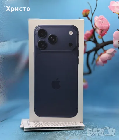 НОВ!!! Apple iPhone 17 Pro Max, 512GB, 5G, Blue Titanium