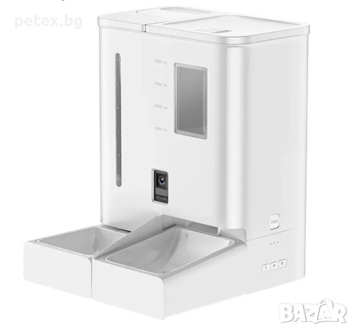 Автоматична хранилка за куче и котка с камера и Wi-Fi управление през приложение, снимка 2 - За котки - 52713733