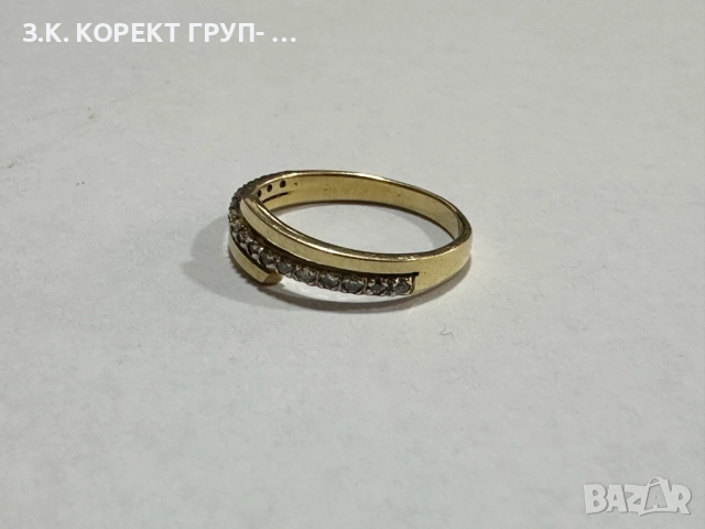 Златен пръстен 14к, 2,78гр, снимка 4 - Пръстени - 52098841