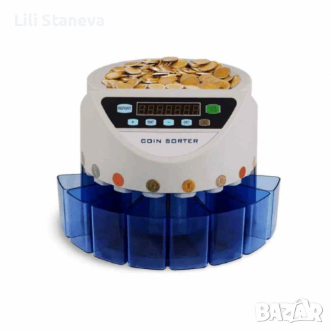 Електрическа броячна машина за монети – бързо и точно сортиране по номинална. , снимка 6 - Друга електроника - 53138518