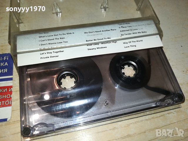 TINA TURNER-КАСЕТА 2910231815, снимка 7 - Аудио касети - 42768979