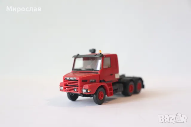 KIBRI H0 1/87 КАМИОН SCANIA ВЛЕКАЧ КОЛИЧКА МОДЕЛ, снимка 2 - Колекции - 50229373