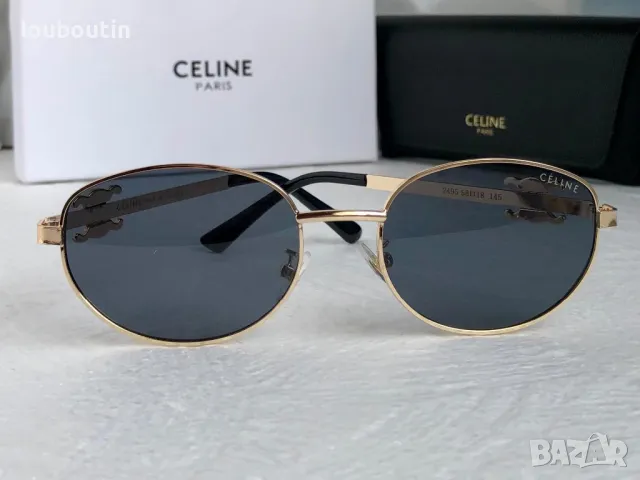 Celine 2024 дамски слънчеви очила елипса кръгли овални  два цвята , снимка 9 - Слънчеви и диоптрични очила - 47931570