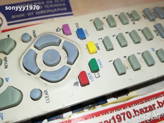 THOMSON TV DVD VCR REMOTE-SWISS 2804232745, снимка 5 - Дистанционни - 40520795