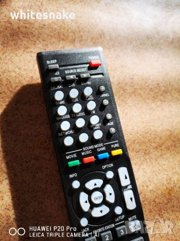 Denon RC-1168 Original Remote for NETWORK Receiver, дистанционно за ресийвър , снимка 2 - Ресийвъри, усилватели, смесителни пултове - 31277194