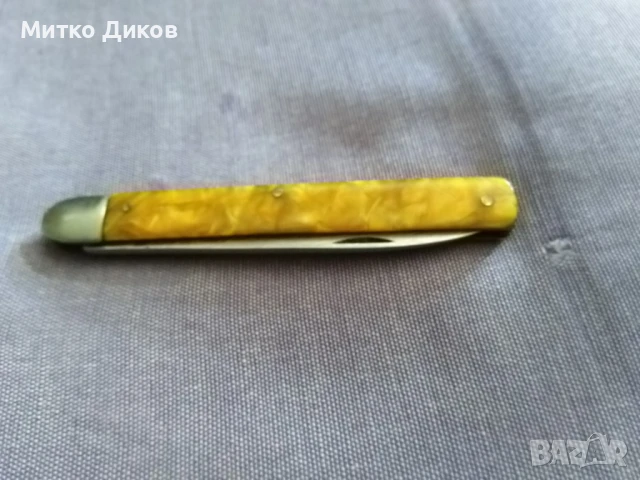 Ножче Велико Търново дълго седеф без луфт, снимка 3 - Ножове - 50517299