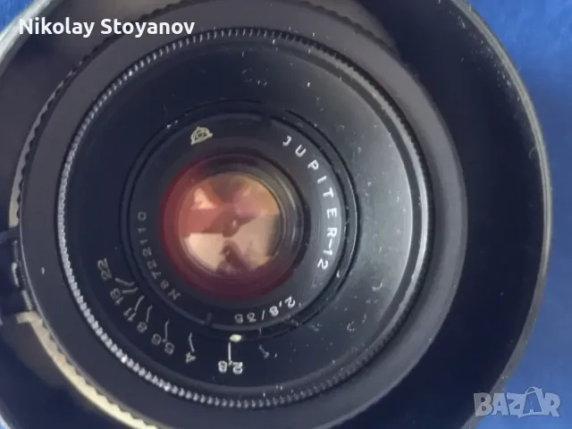 Фотоапарат КИЕВ + 2 обектива, снимка 8 - Фотоапарати - 48406537