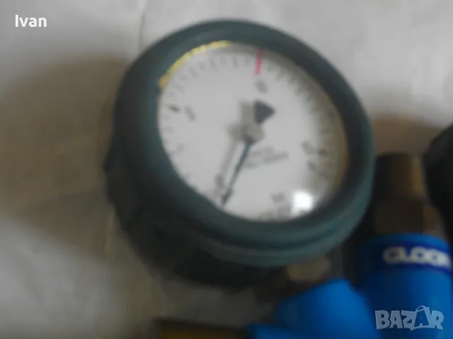 GLOOR Оригинален за оксижен РЕДУЦИР ВЕНТИЛ ЗА КИСЛОРОД Швейцария/Германия с 2 манометъра 315 bar, снимка 10 - Други инструменти - 47545776