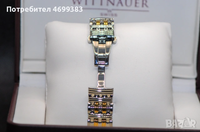 Швейцарски дамски часовник с диаманти - Wittnauer Laureate, снимка 10 - Дамски - 53031051