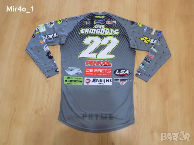 мото крос тениска jecallra mtb блуза вело джърси колоездене мъжко оригинал slim fit XL, снимка 2 - Спортни дрехи, екипи - 49833161