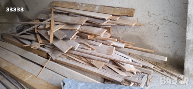 Дървени греди  и врата с каса, снимка 2 - Строителни материали - 42329522