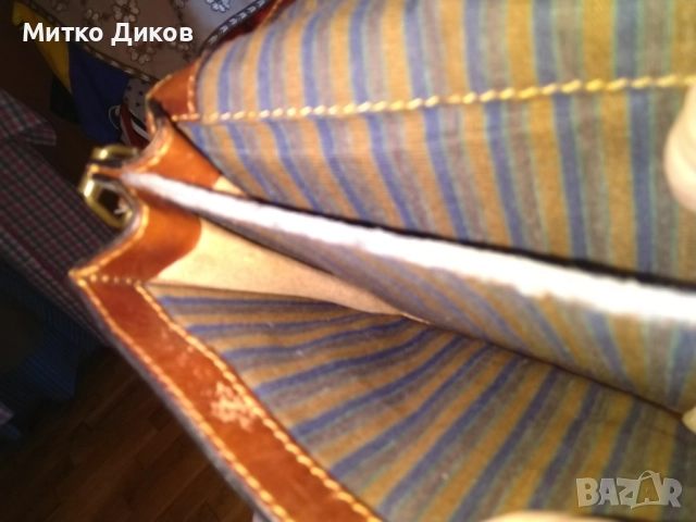 Мъжка чанта за през рамо маркова на L.Credi естествена кожа 21х17х7см, снимка 8 - Чанти - 51515385