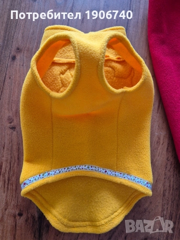 Дрешки от полар за кученца, снимка 4 - За кучета - 52810385