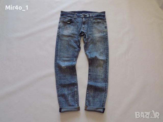 дънки g star raw g-star панталон долнище оригинални сини мъжки 32/32