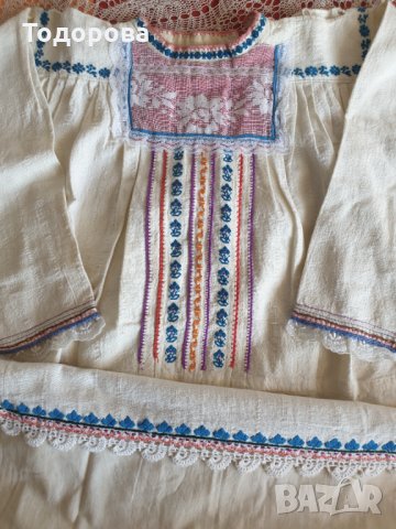 Автентична риза от народна носия, снимка 2 - Антикварни и старинни предмети - 35557810